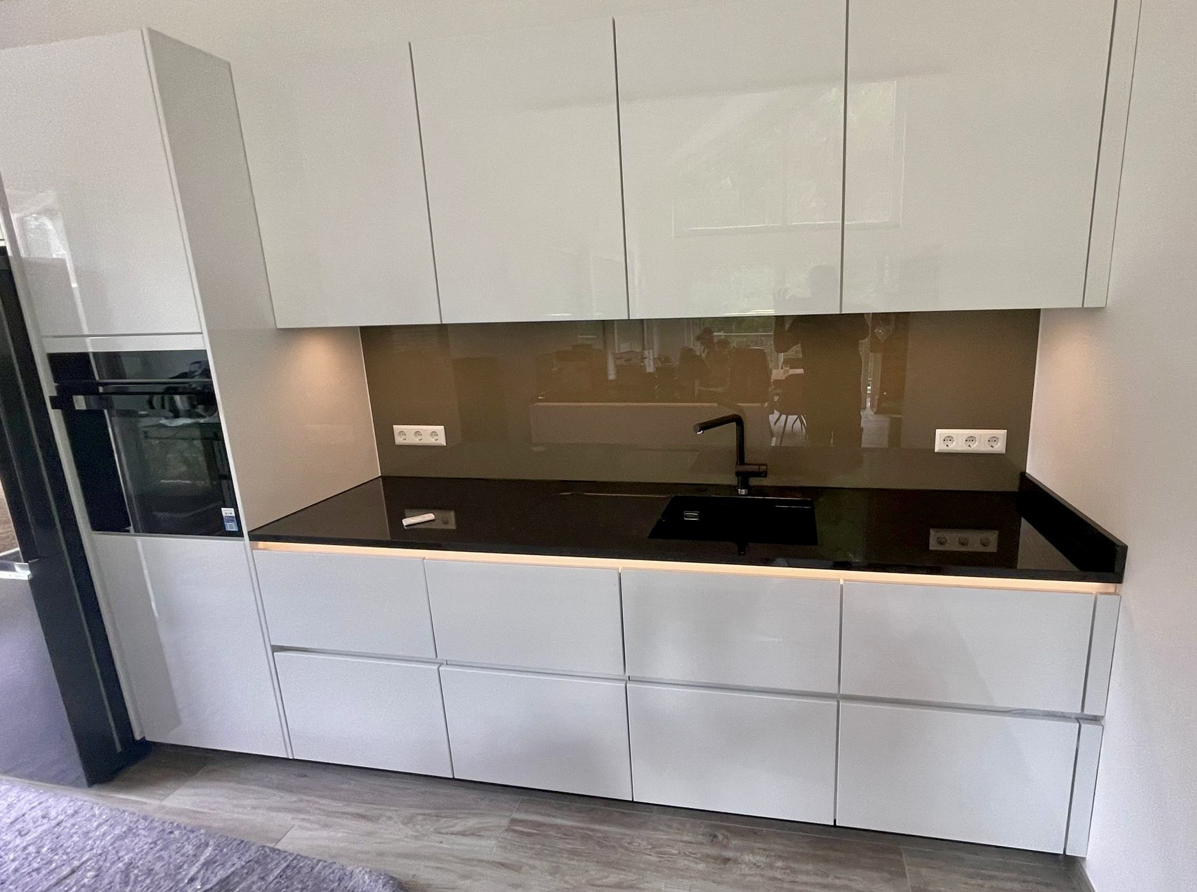 Referenzküche in Hochglanz