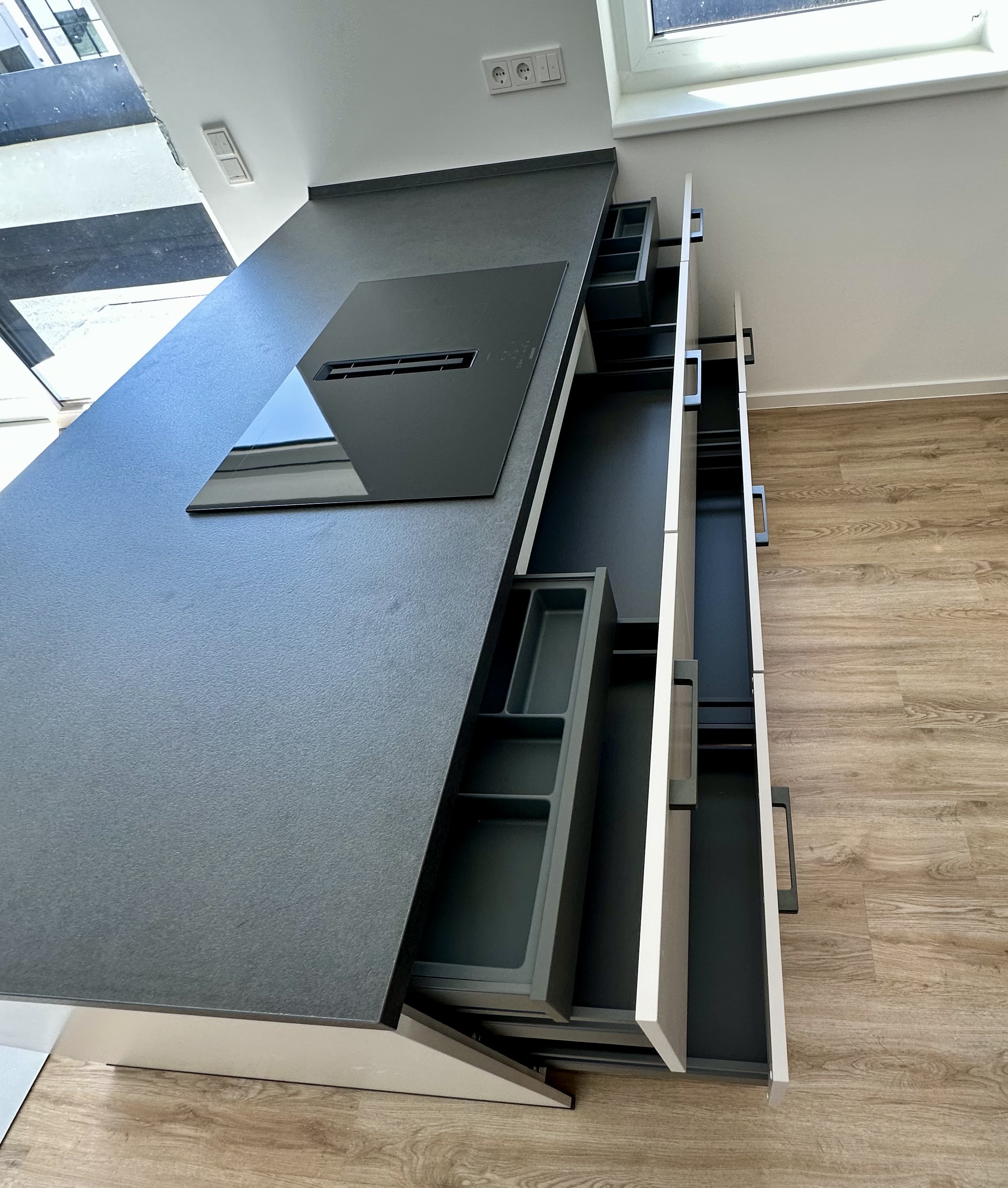 Insel, Griff, Küche, Kücheninsel, Siemens