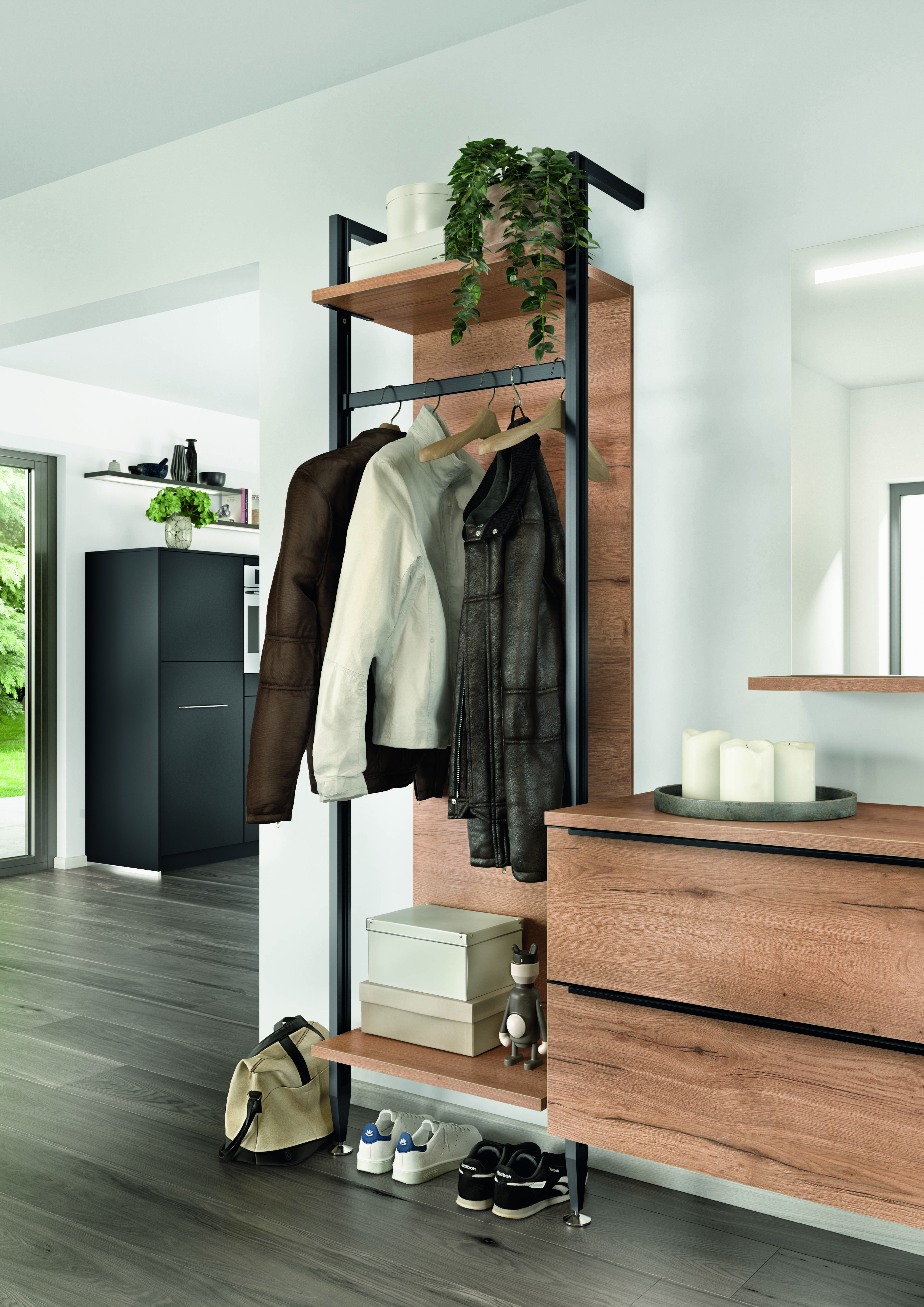 Garderobe in Structura